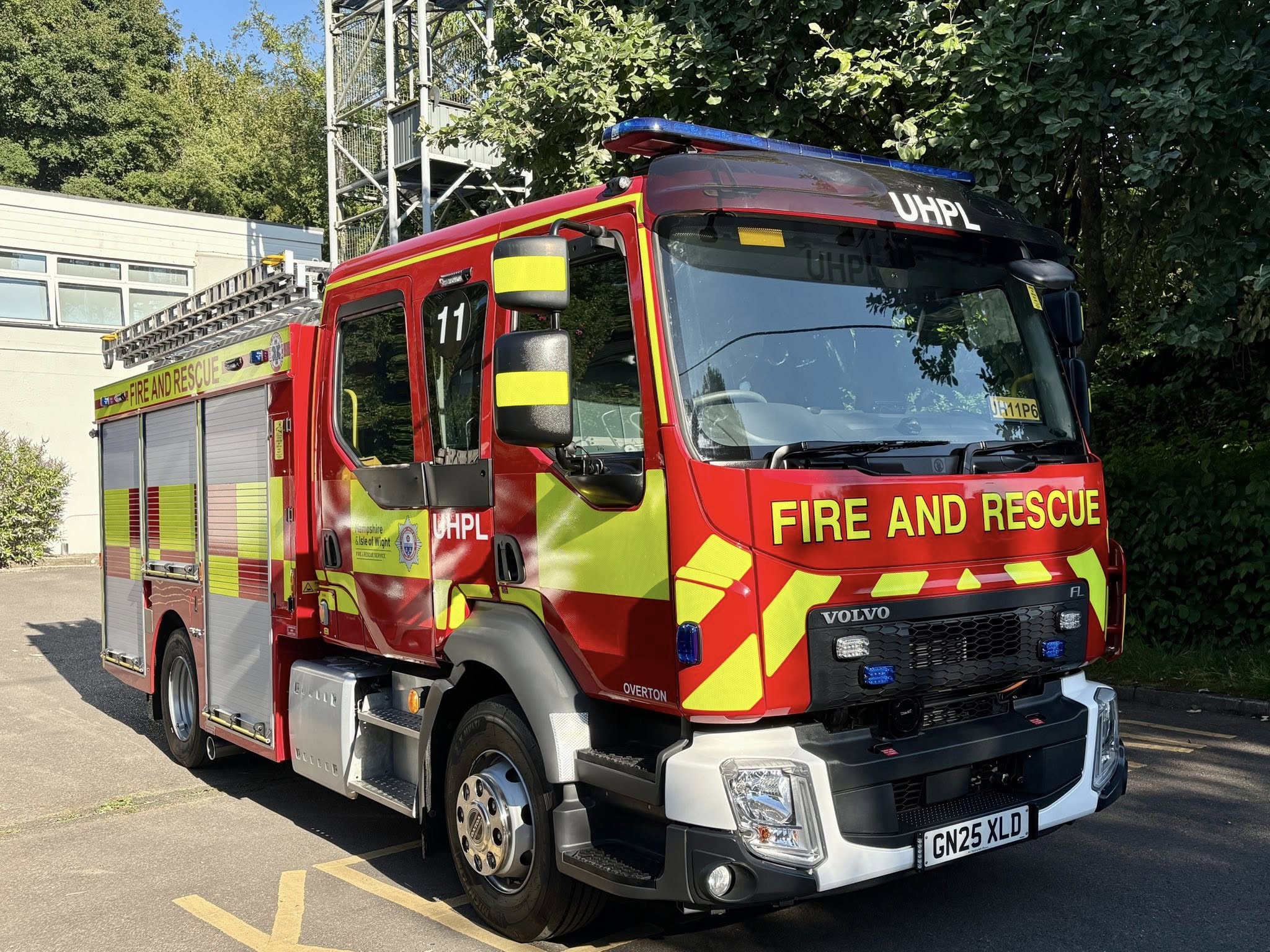 Overton Fire Station Welcomes First Brand New Fire Engine in Nearly 50 Years